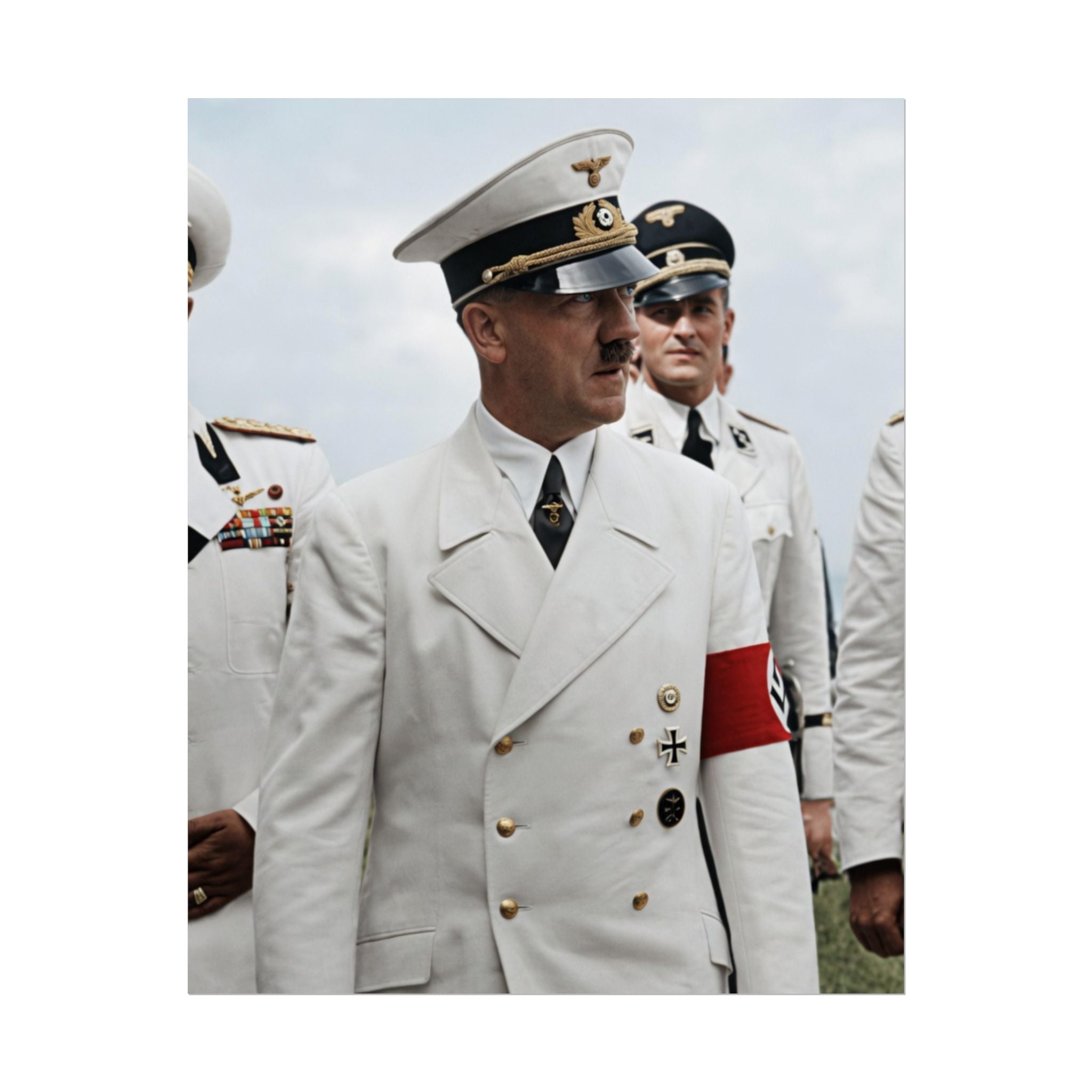 The man (white)